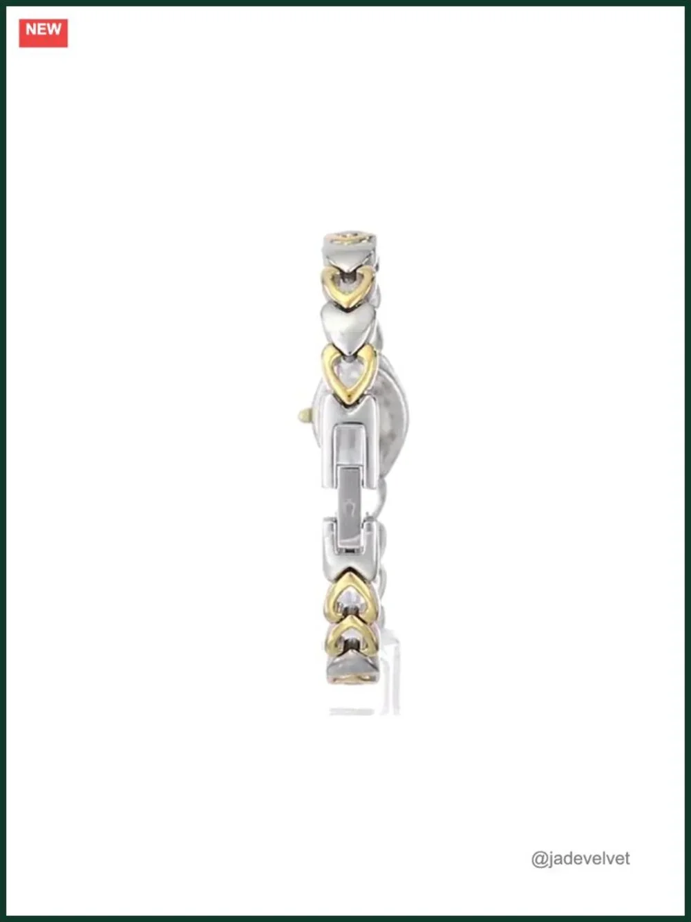 Ladies 3 Hand Quartz Classic Stainless Steel Case Bracelet Watch